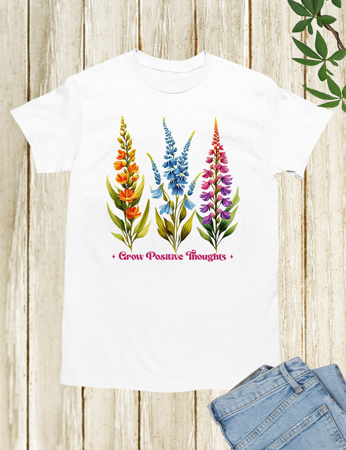 Grow Positive Christian Tee Shirts