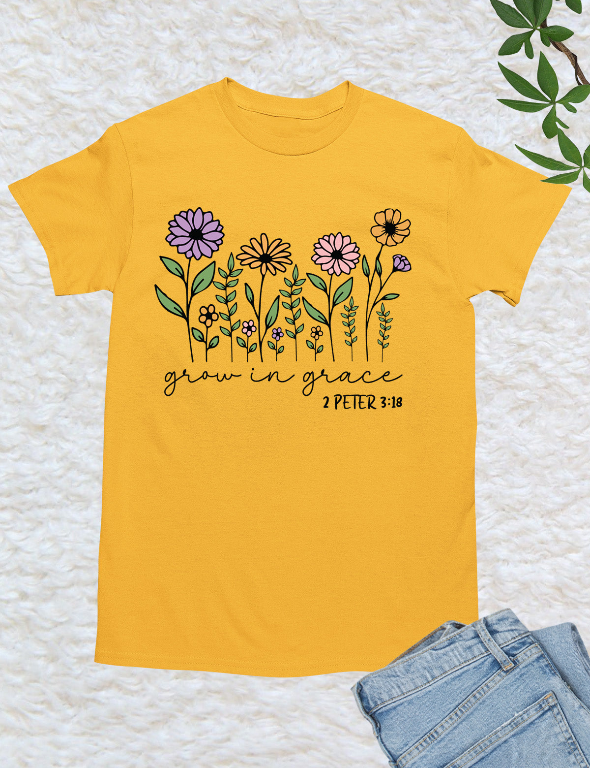 Grow in Grace Peter Verse Shirt