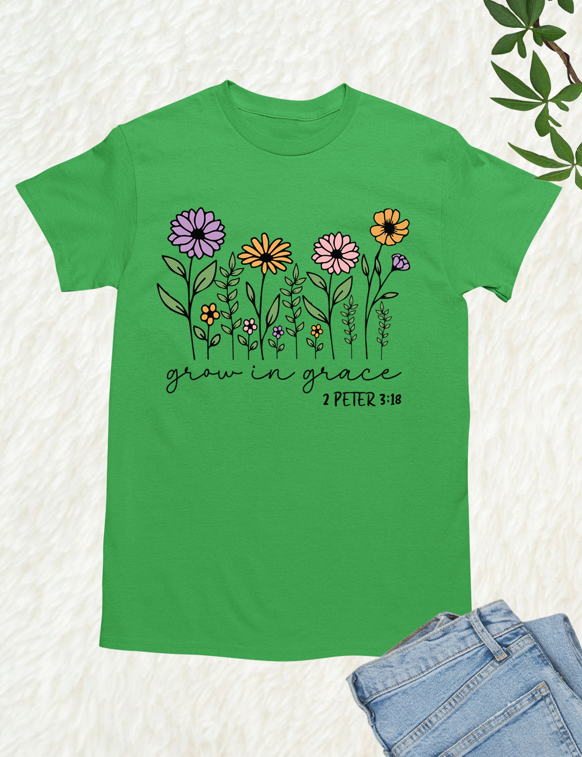 Grow in Grace Peter Verse Shirt