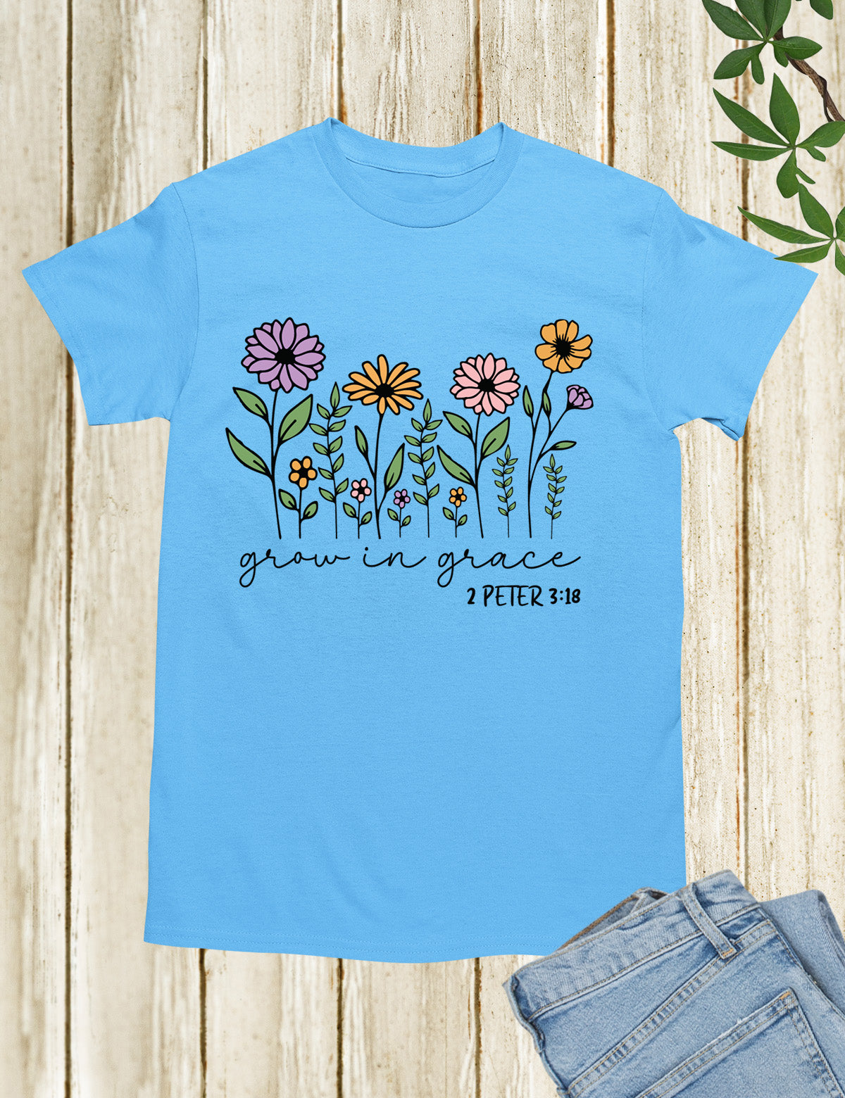 Grow in Grace Peter Verse Shirt