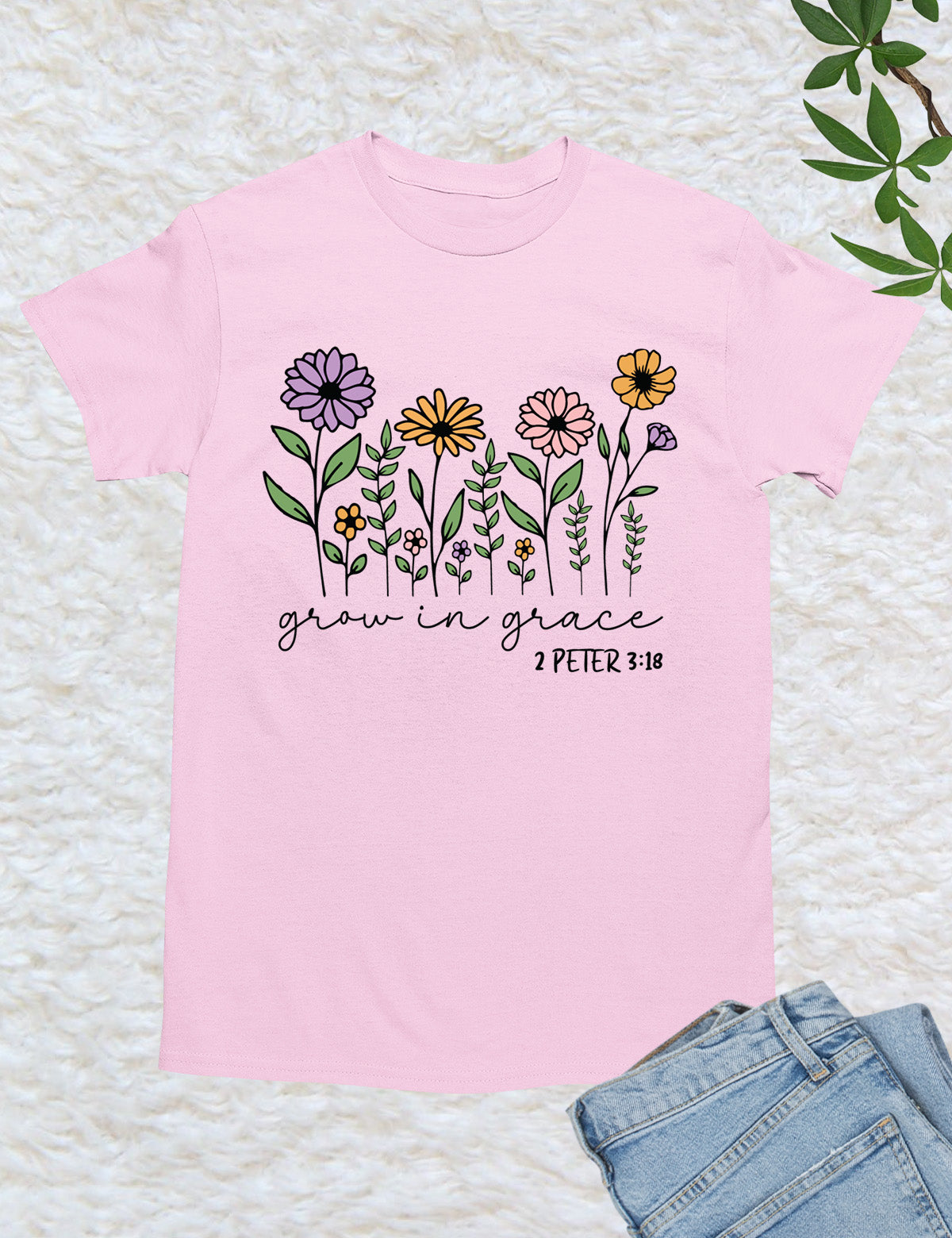 Grow in Grace Peter Verse Shirt