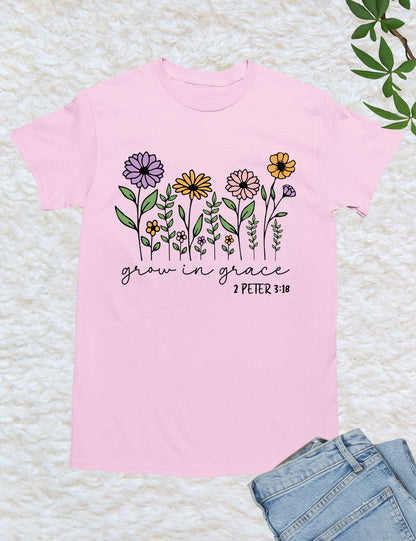 Grow in Grace Peter Verse Shirt
