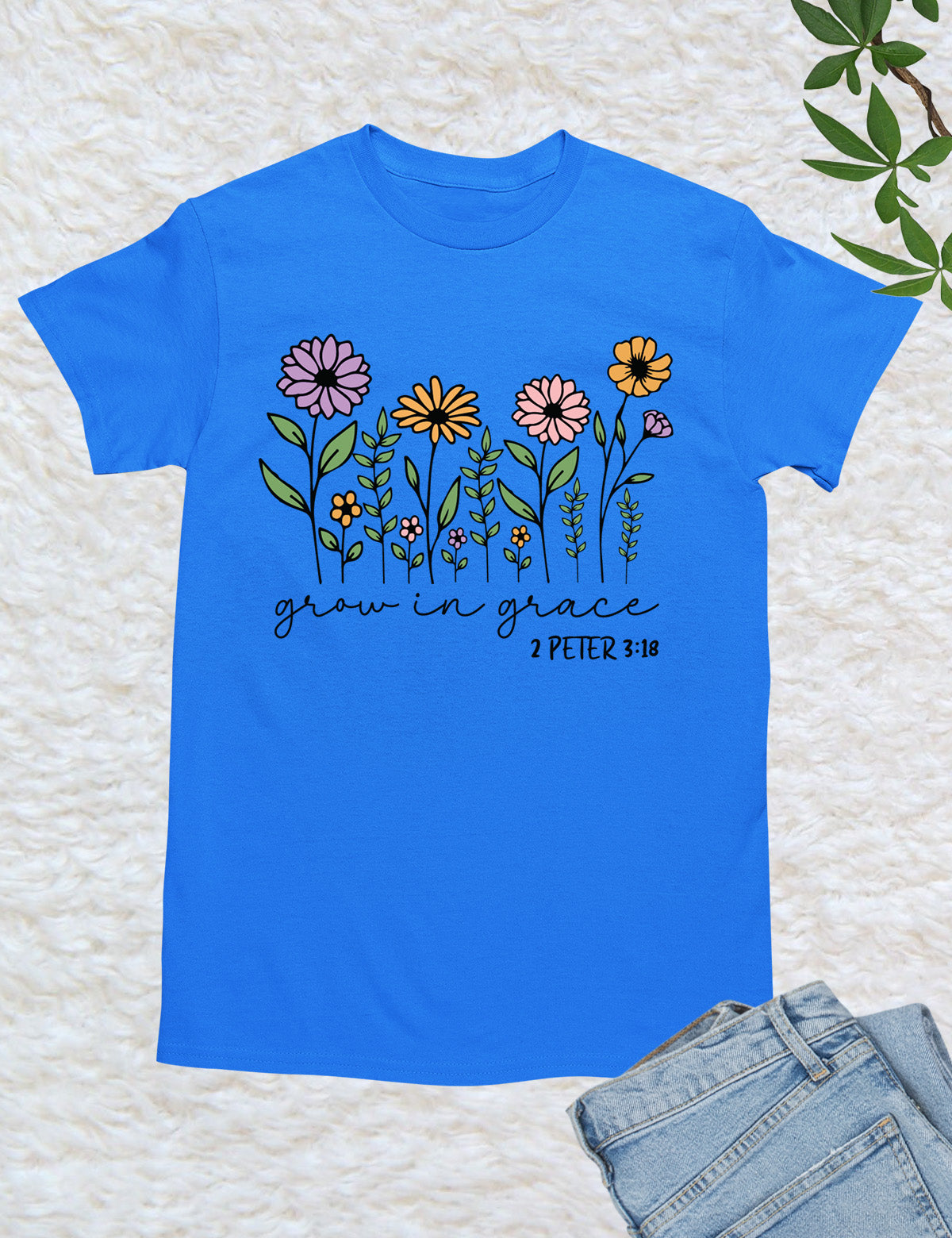 Grow in Grace Peter Verse Shirt