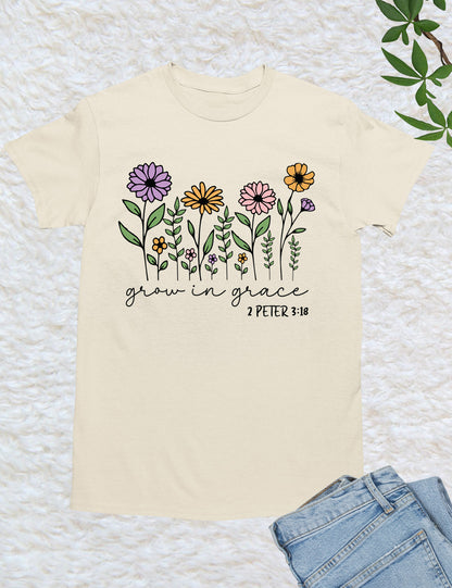 Grow in Grace Peter Verse Shirt