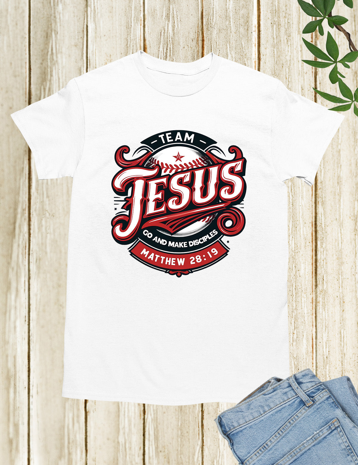 Team Jesus Basketball T Shirt