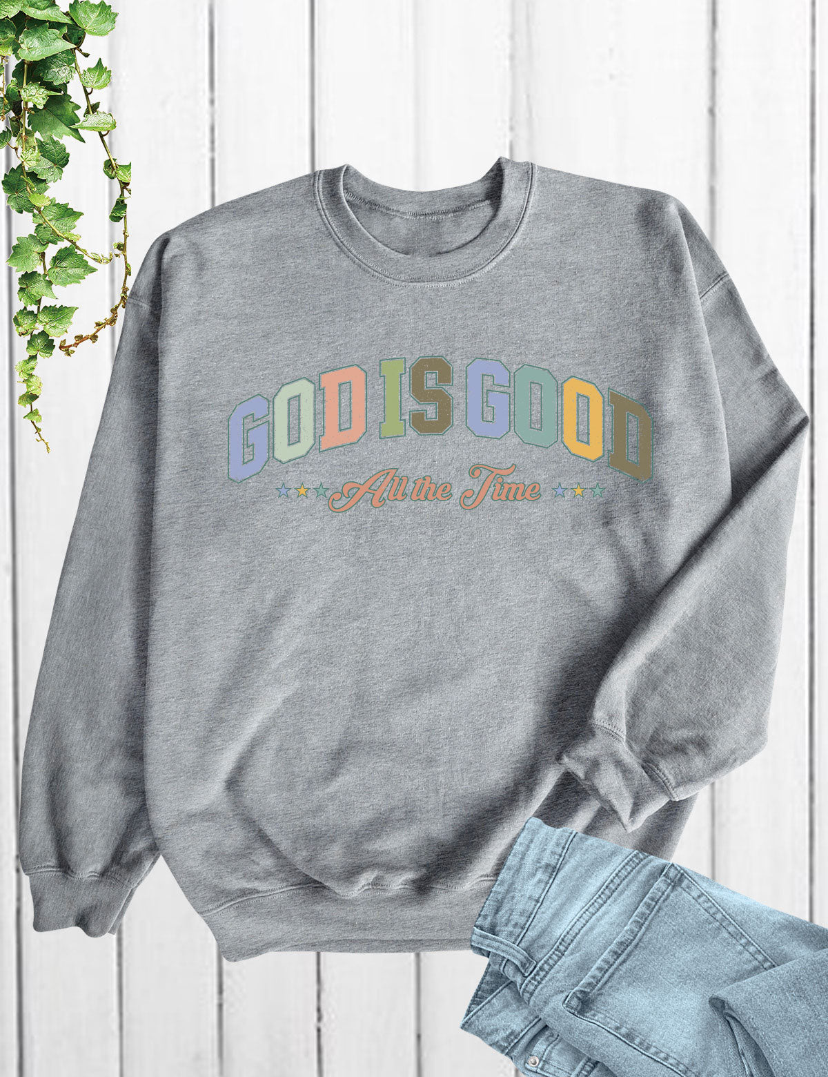 God is Good All the Time Long Sleeve Shirts for Women