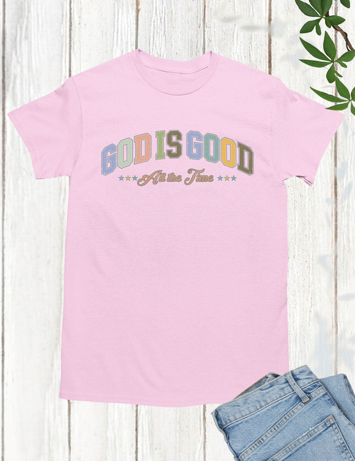 God is Good All the Time Long Sleeve Shirts for Women