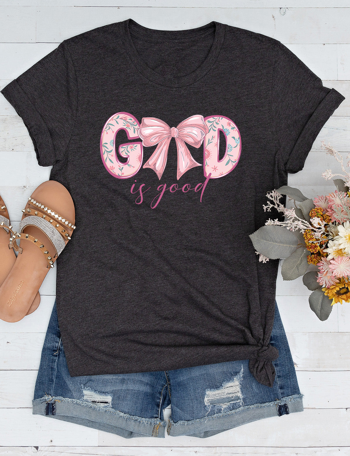 God is Good Long Sleeve Christian Shirts