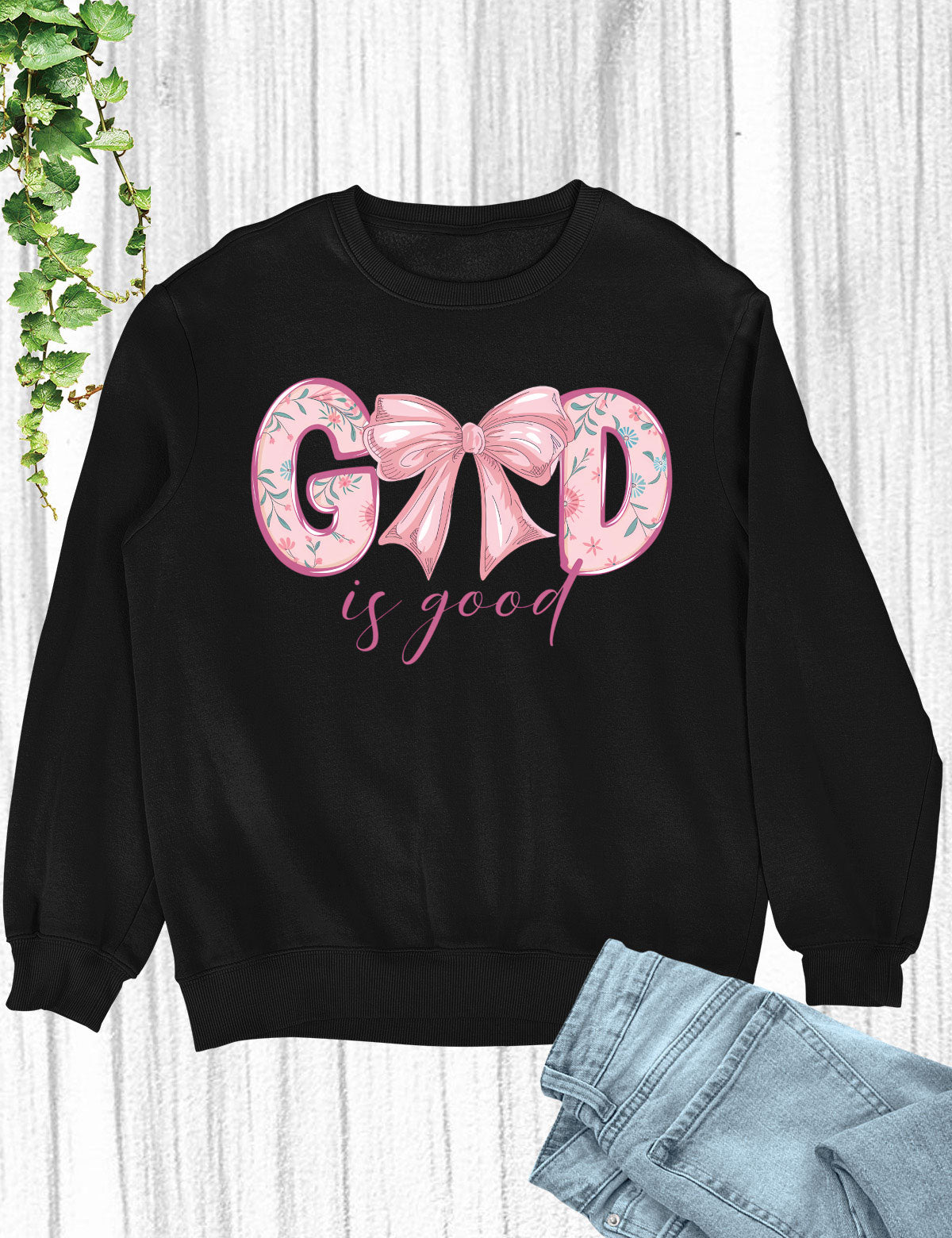 God is Good Long Sleeve Christian Shirts