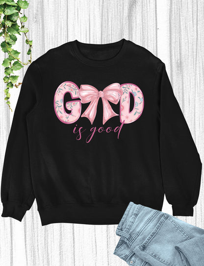 God is Good Long Sleeve Christian Shirts