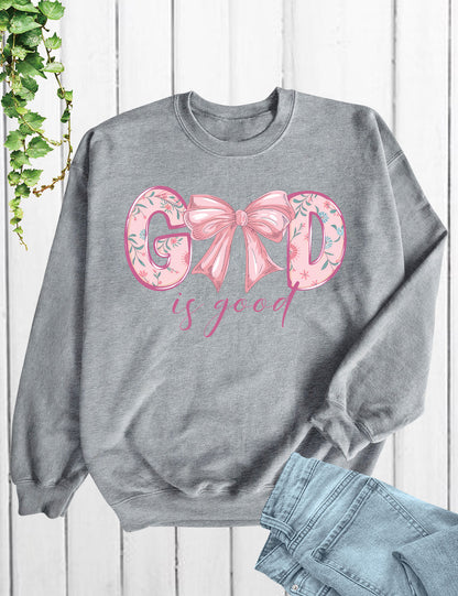 God is Good Long Sleeve Christian Shirts