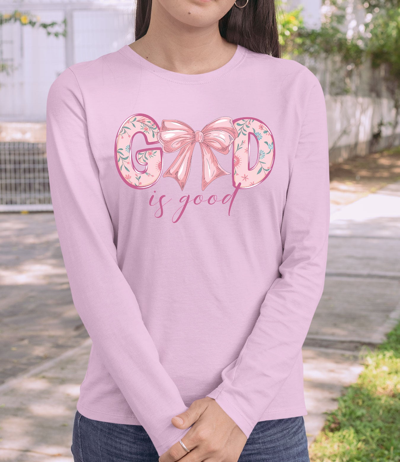 God is Good Long Sleeve Christian Shirts