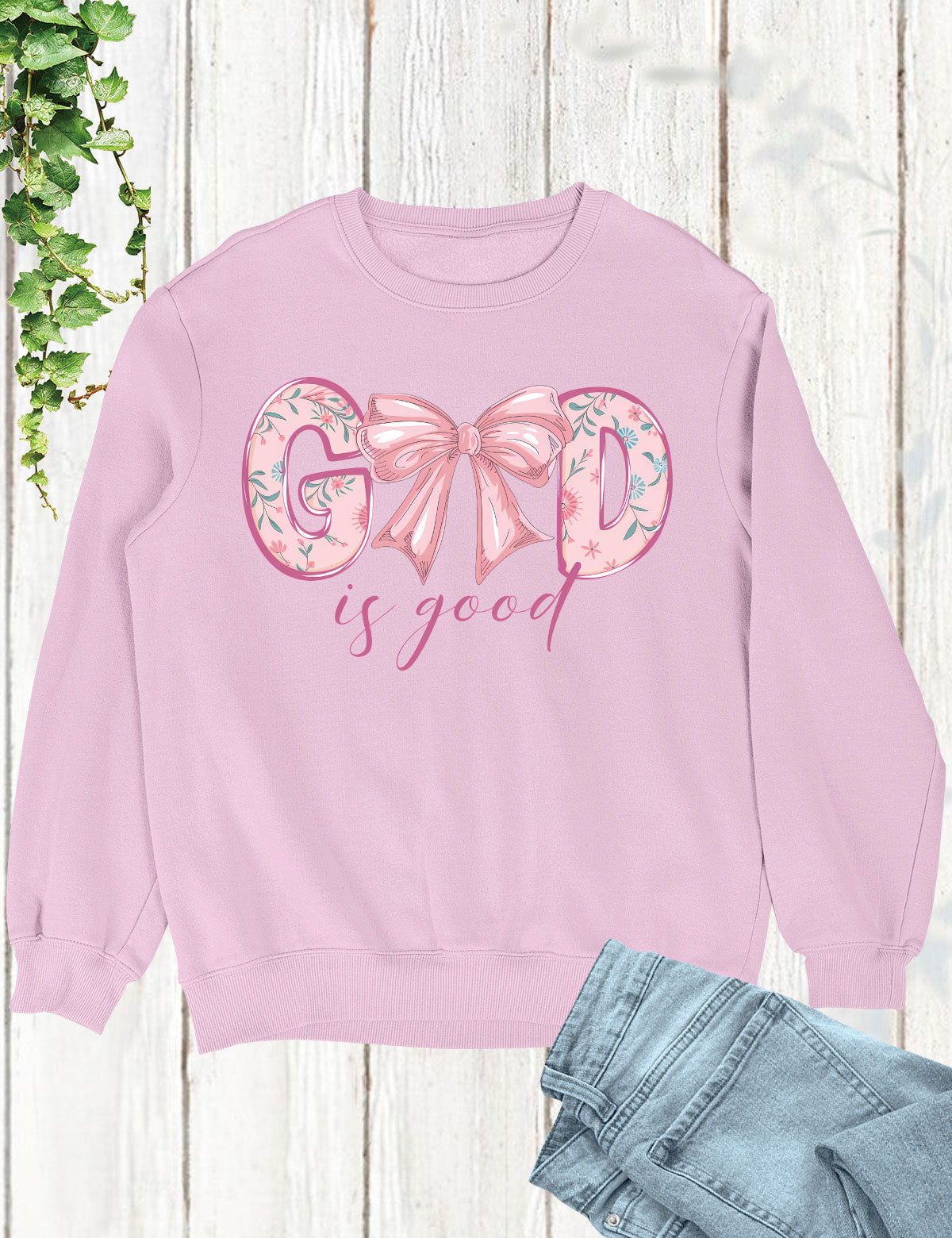 God is Good Long Sleeve Christian Shirts