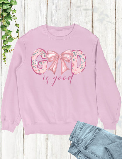 God is Good Long Sleeve Christian Shirts