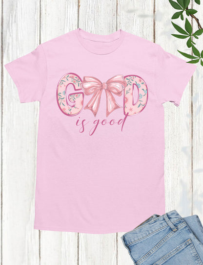God is Good Long Sleeve Christian Shirts
