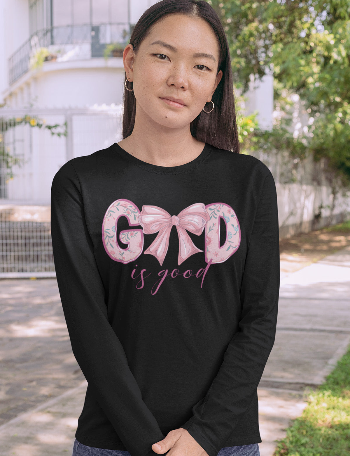 God is Good Long Sleeve Christian Shirts