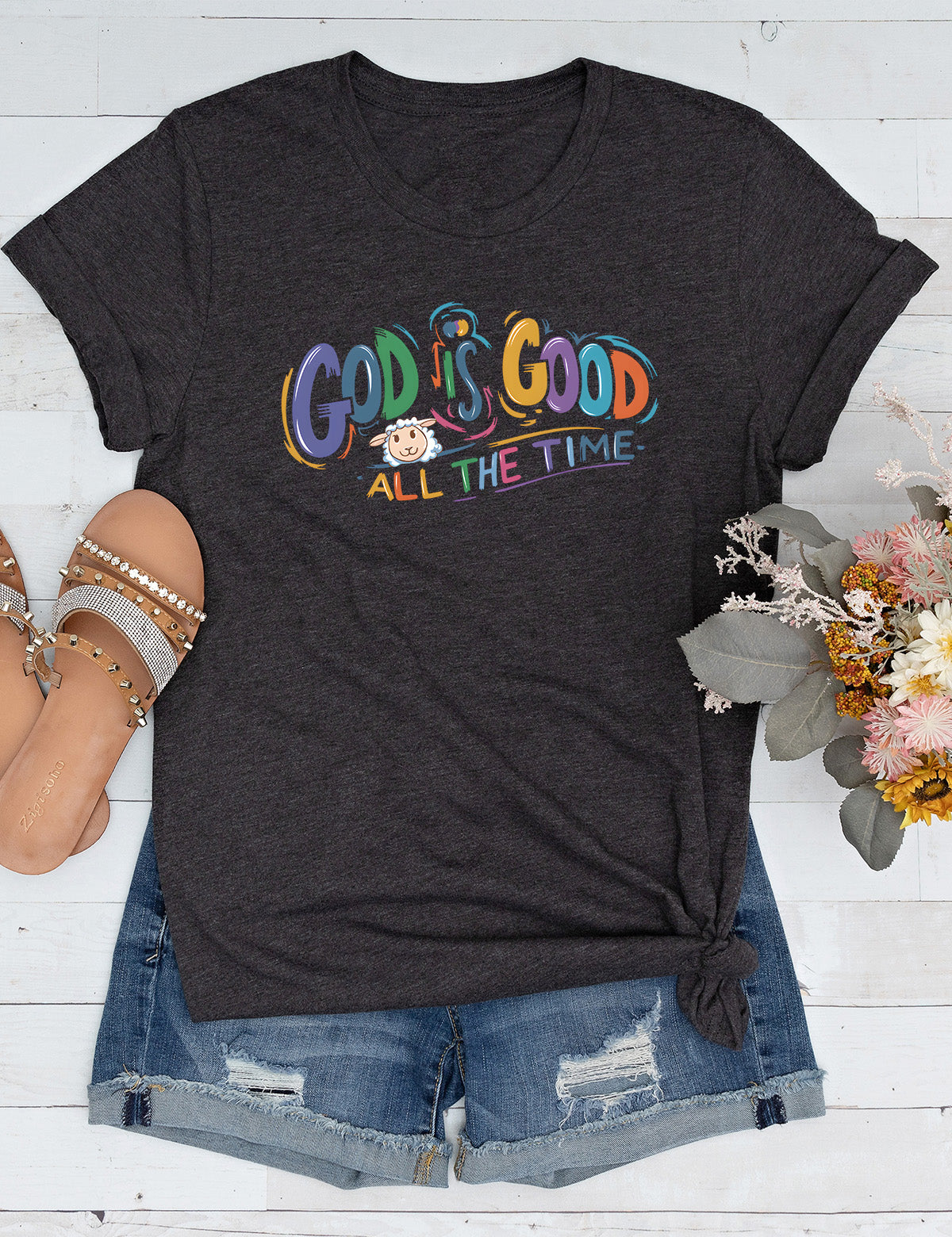 God is Good Women's Christian Long Sleeve Shirts