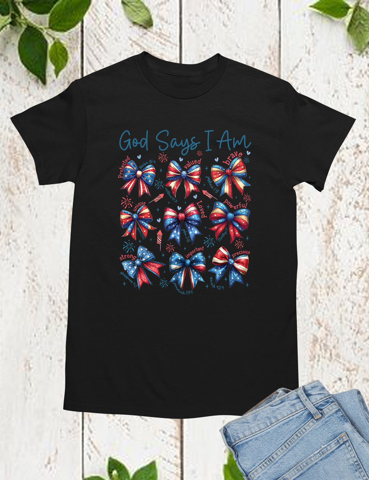 God Says I Am 4th of July Shirt