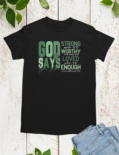 God says You Are Lucky Shirt