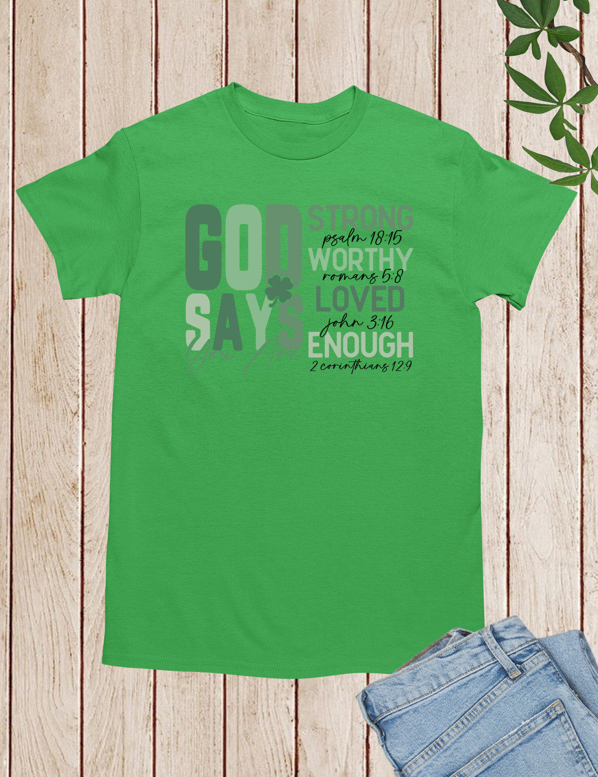 God says You Are Lucky Shirt