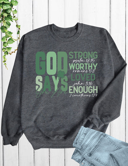 God says You Are Lucky Shirt