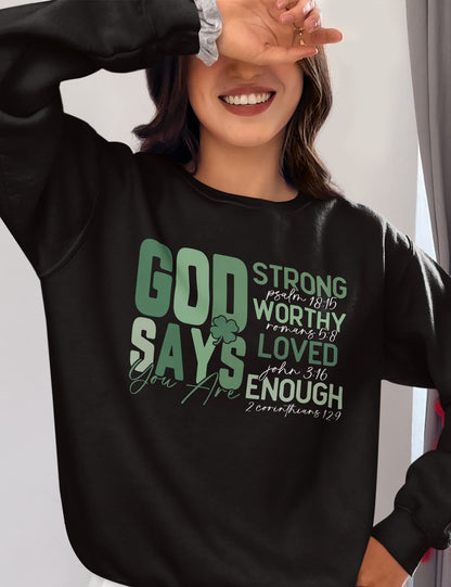 God says You Are Lucky Shirt