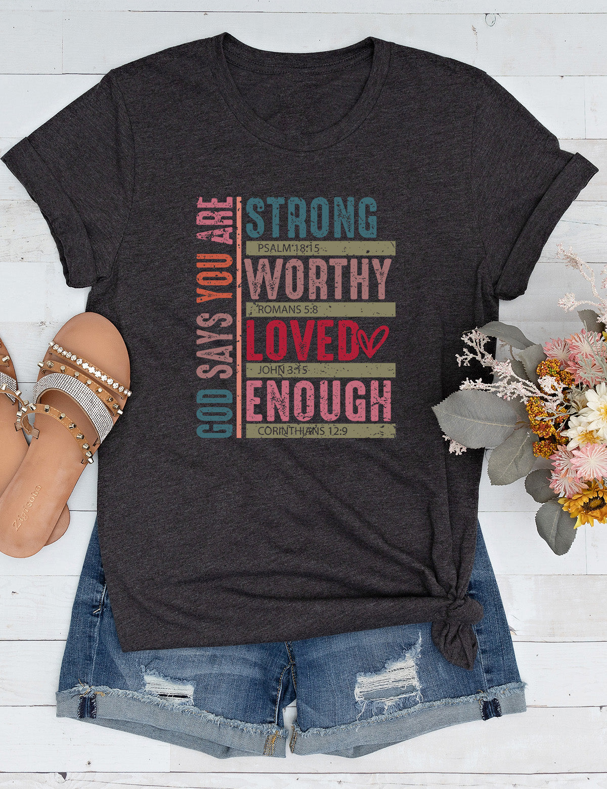 God Says You Christian Valentine Long Sleeve Jesus Shirts