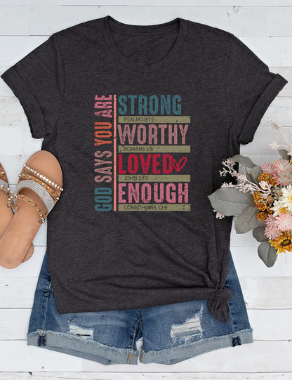 God Says You Christian Valentine Long Sleeve Jesus Shirts