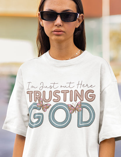 Trusting God Bible Quote T Shirt
