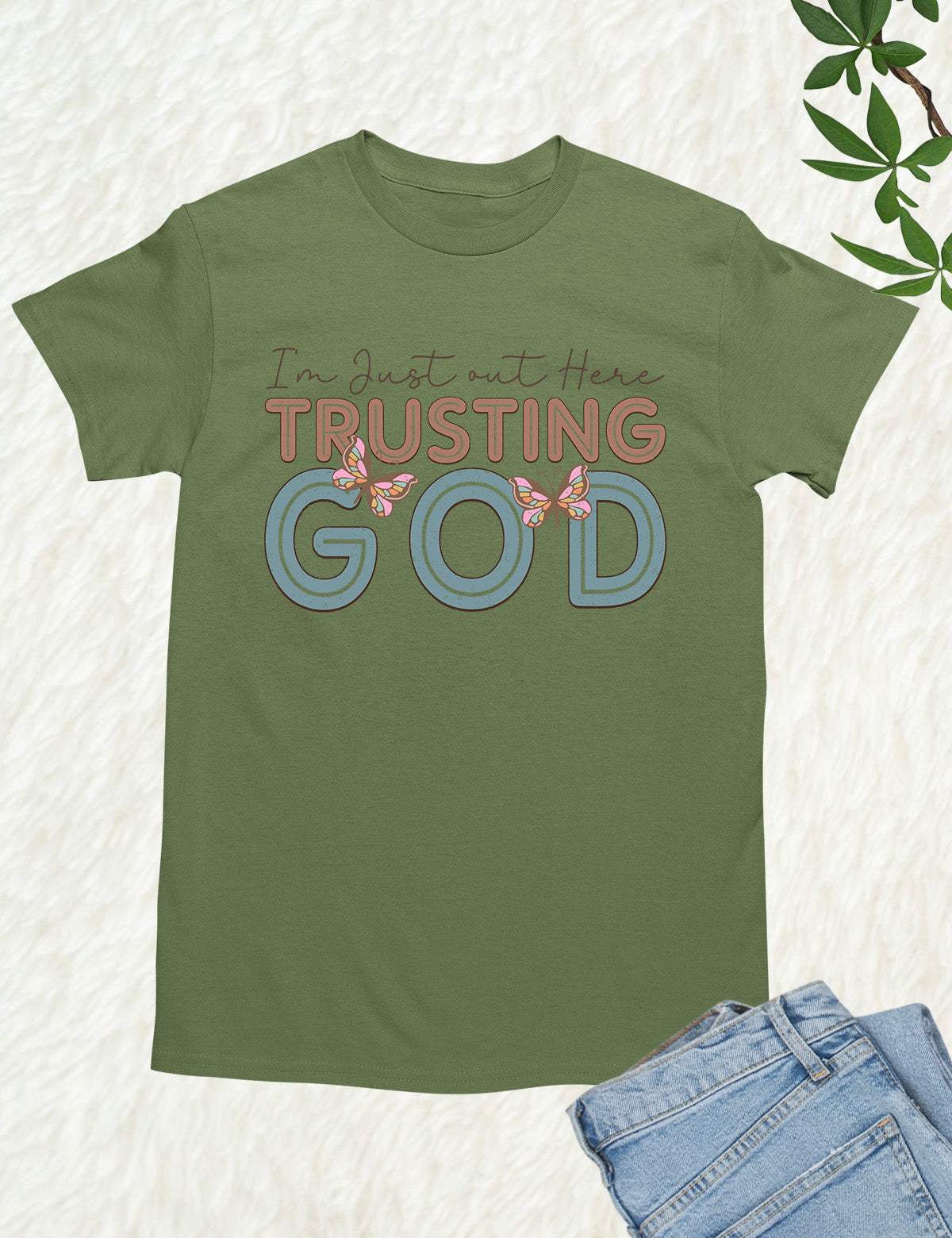 Trusting God Bible Quote T Shirt