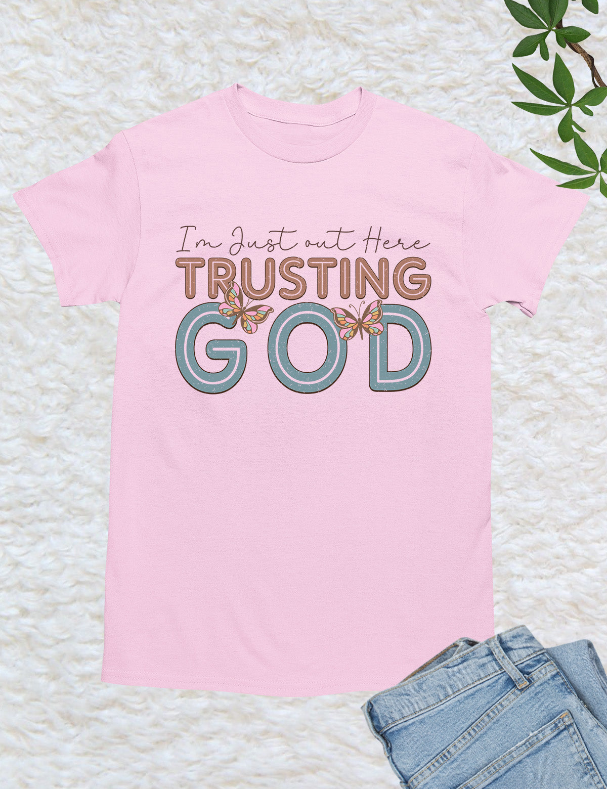 Trusting God Bible Quote T Shirt
