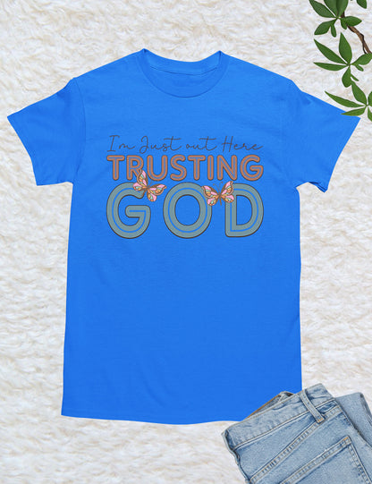 Trusting God Bible Quote T Shirt