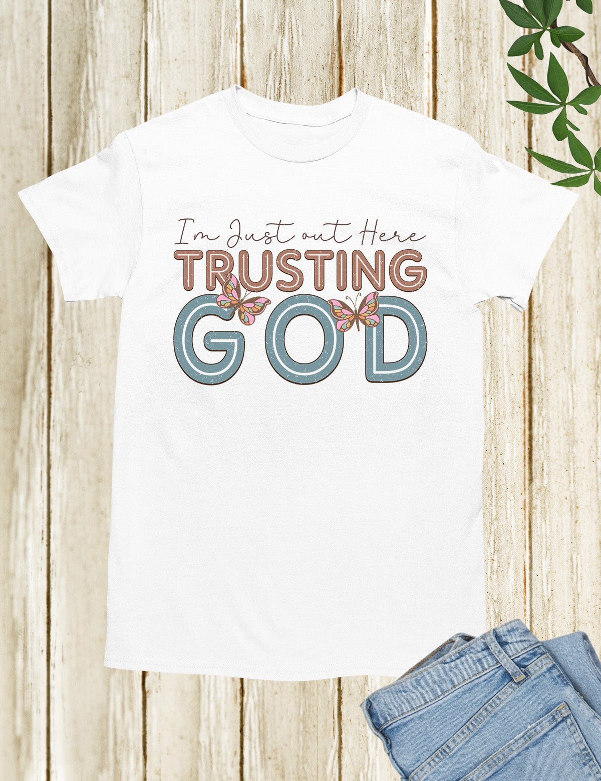 Trusting God Bible Quote T Shirt