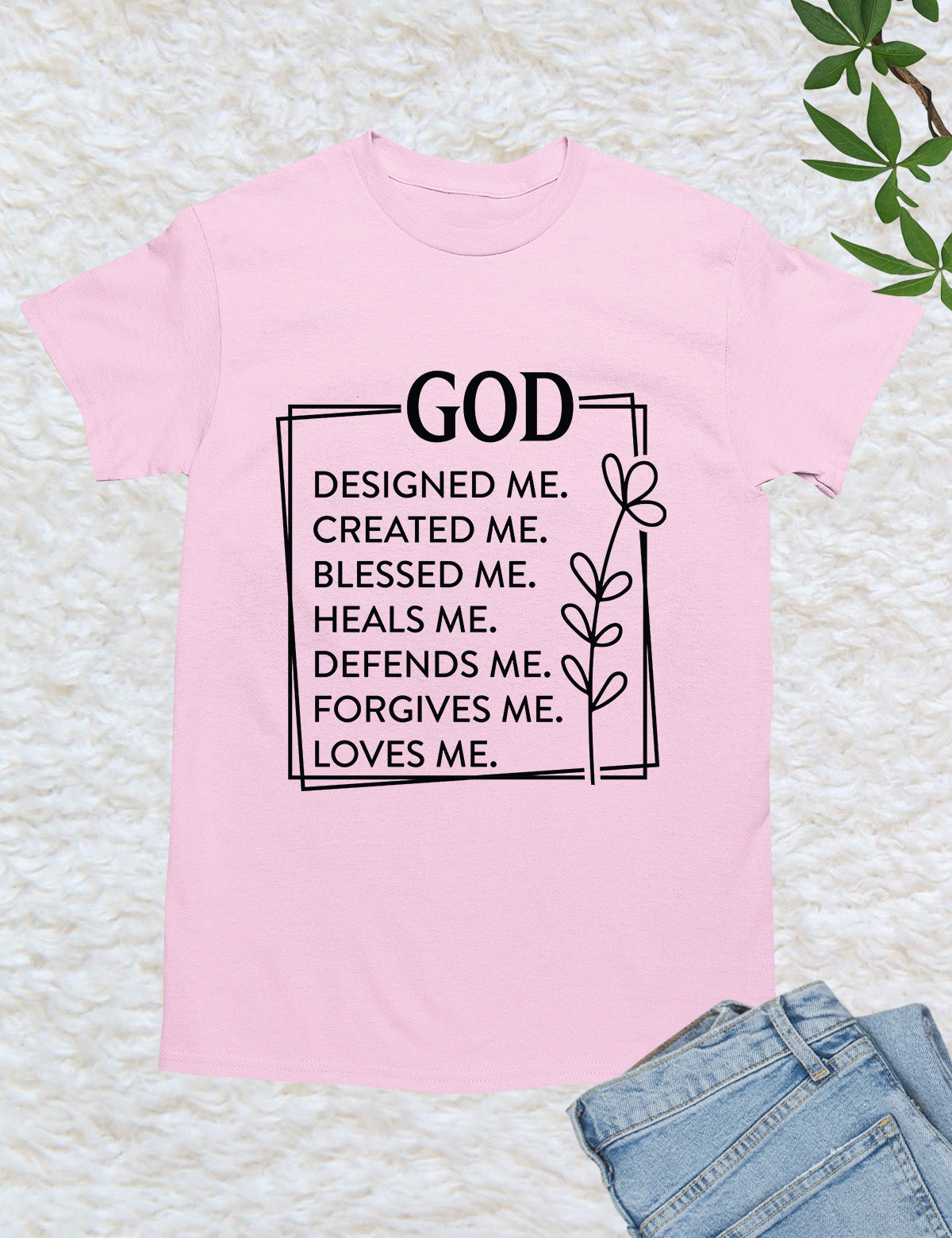 God Definition Floral T Shirt