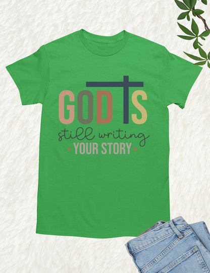 Boho God is Still Writing Your Story Minimalistic T Shirt
