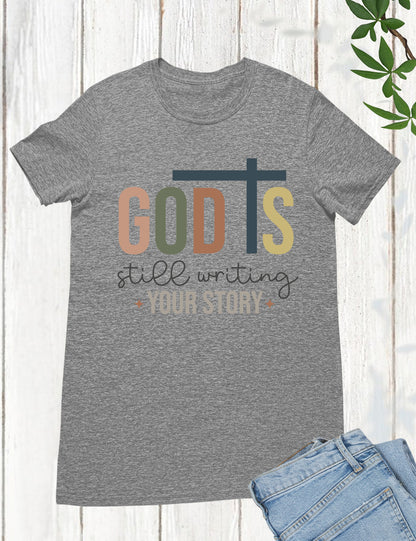 Boho God is Still Writing Your Story Minimalistic T Shirt
