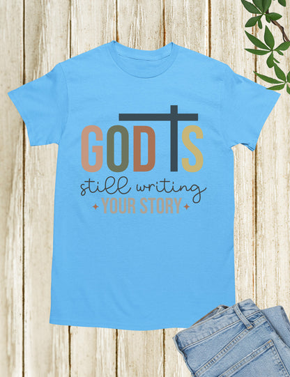 Boho God is Still Writing Your Story Minimalistic T Shirt

