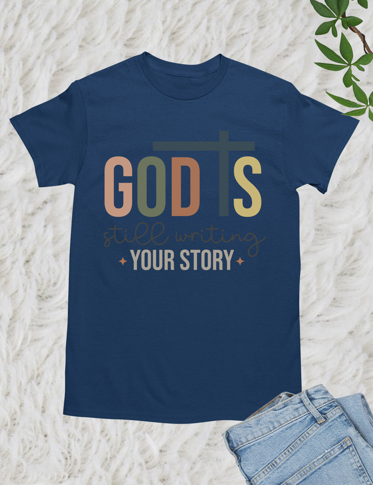 Boho God is Still Writing Your Story Minimalistic T Shirt
