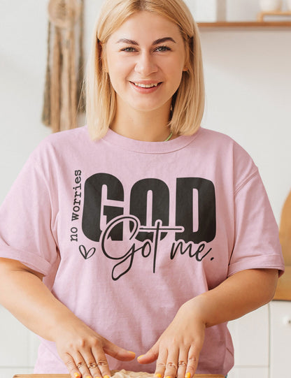No Worries God Got Me Retro Shirt