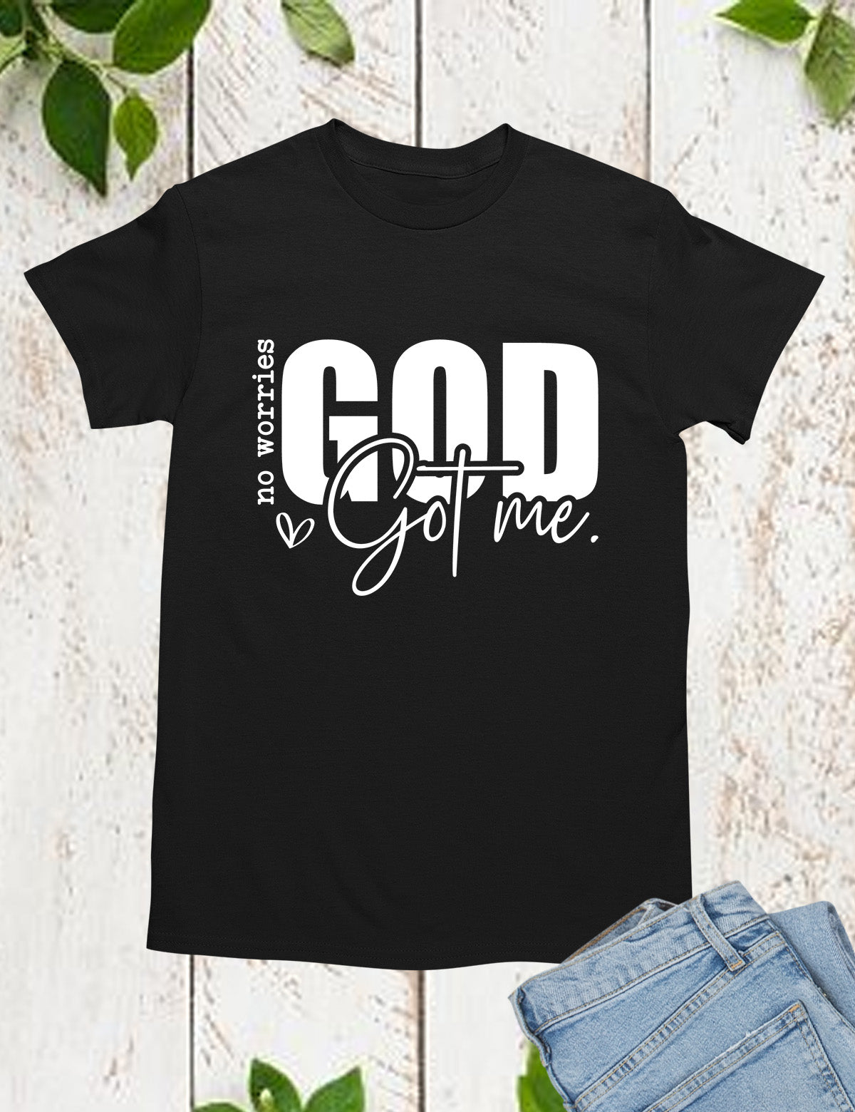 No Worries God Got Me Retro Shirt