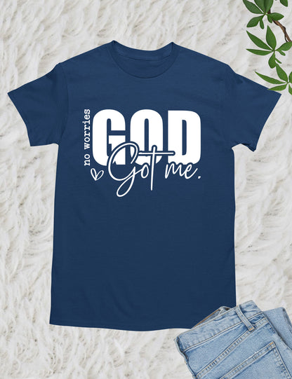 No Worries God Got Me Retro Shirt