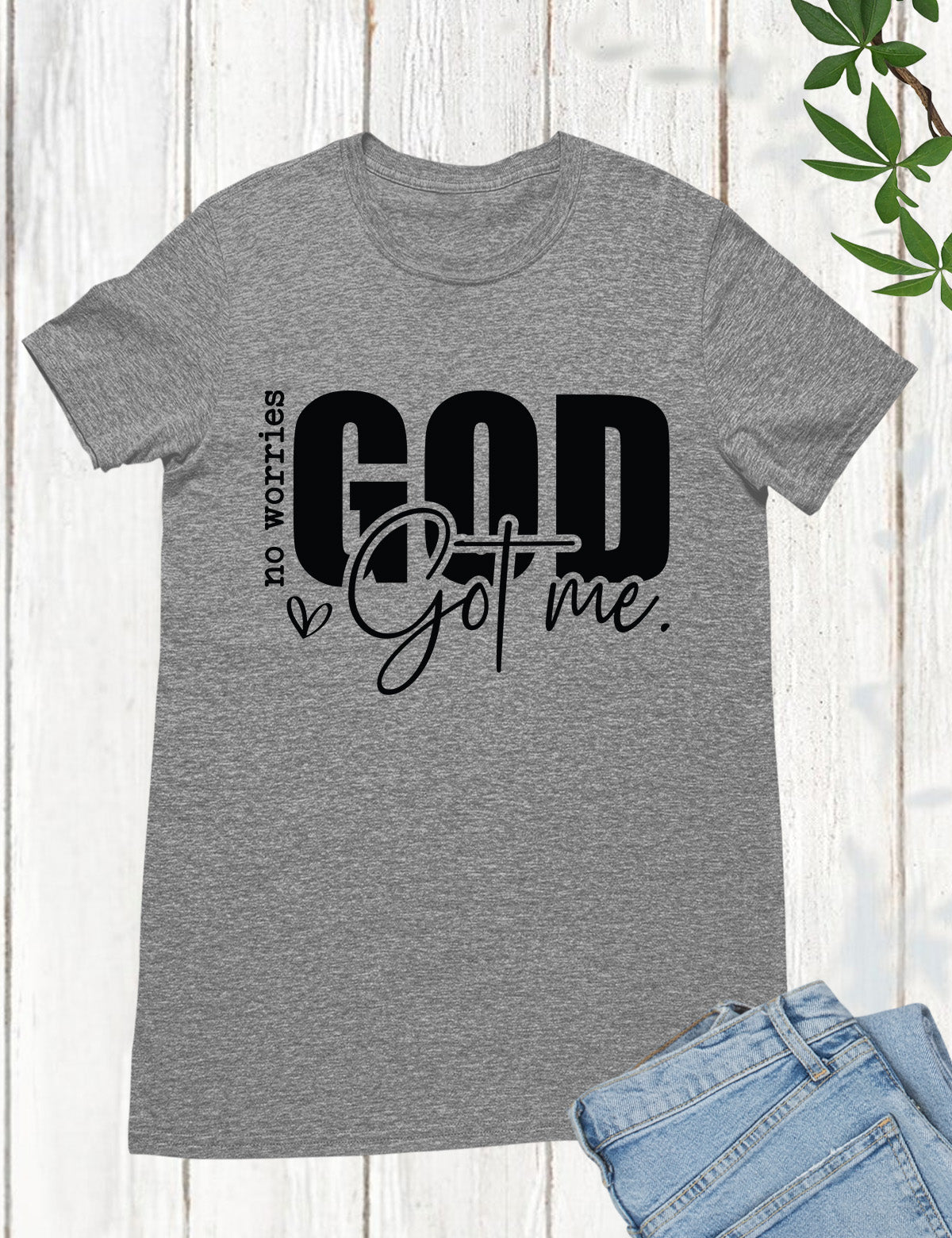No Worries God Got Me Retro Shirt