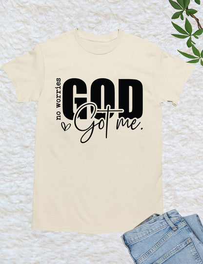 No Worries God Got Me Retro Shirt