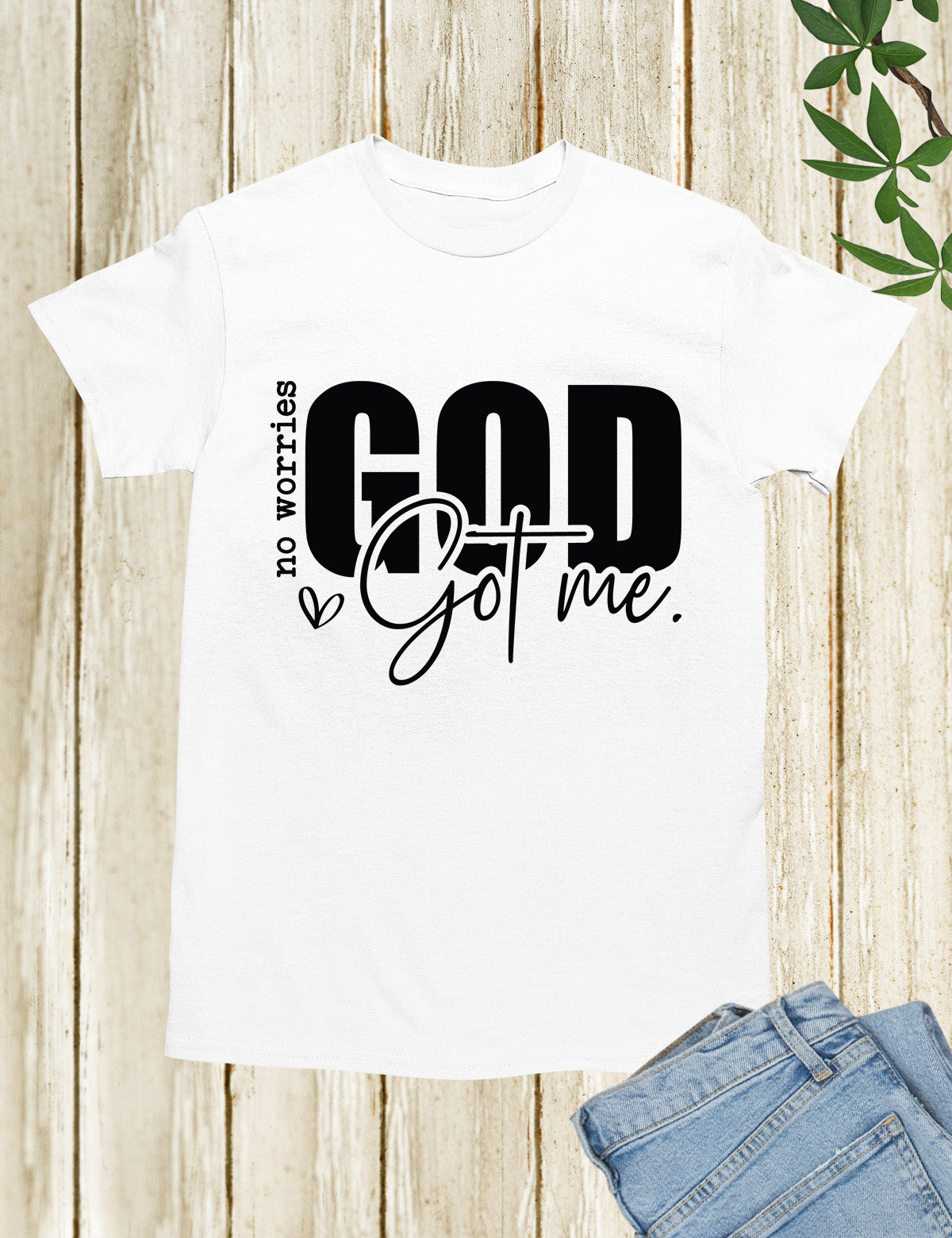 No Worries God Got Me Retro Shirt
