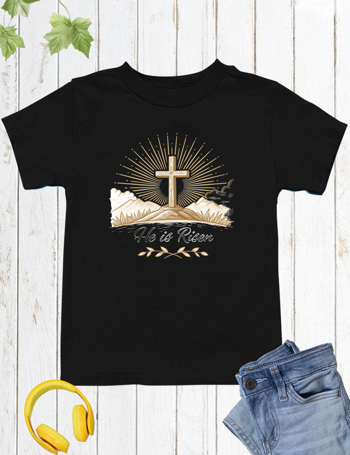 He is Risen Children’s Easter T Shirt
