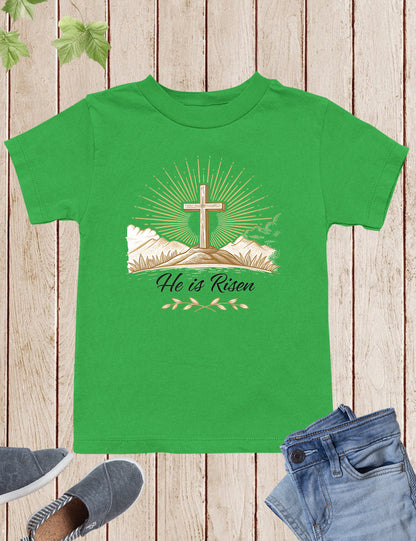 He is Risen Children’s Easter T Shirt