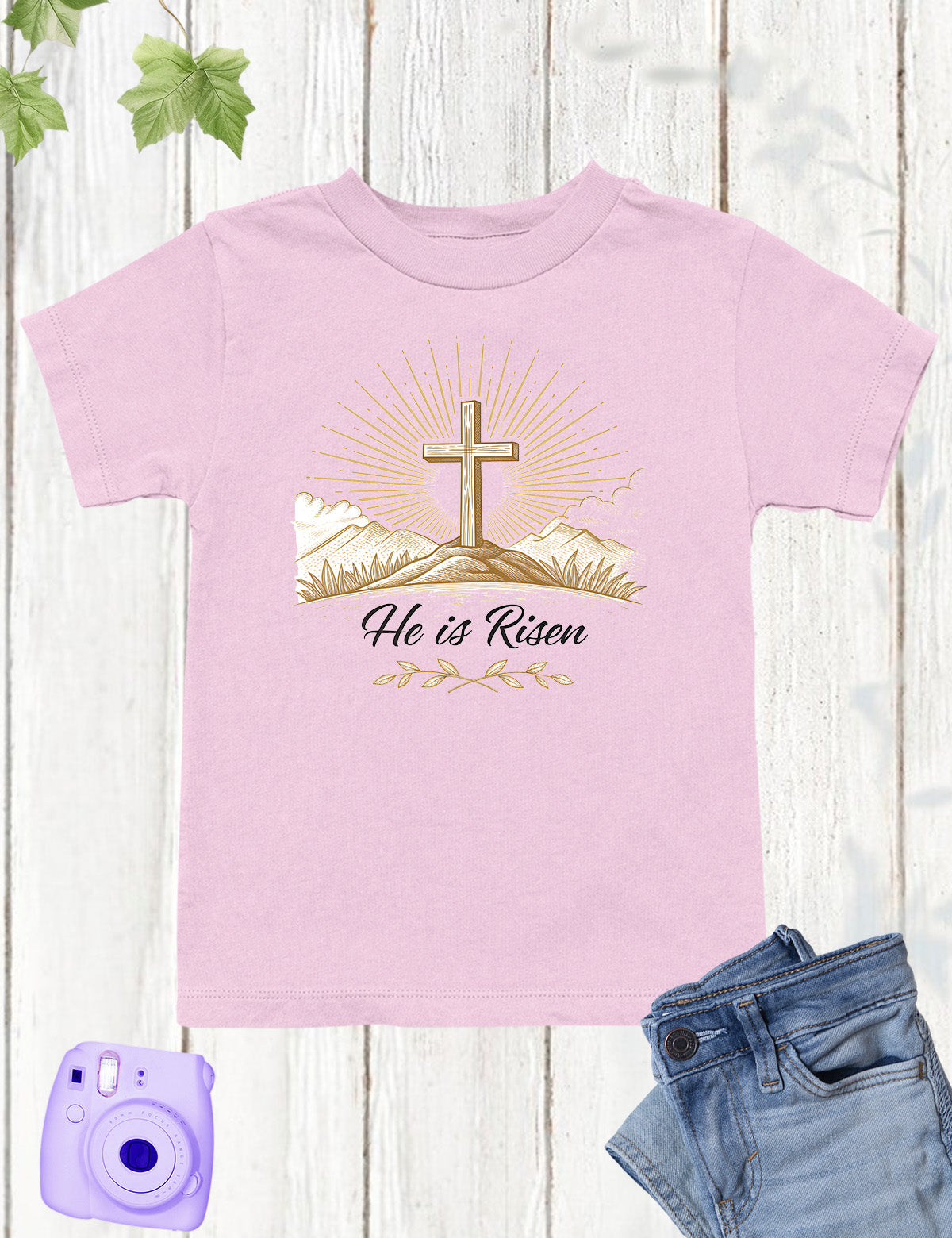 He is Risen Children’s Easter T Shirt