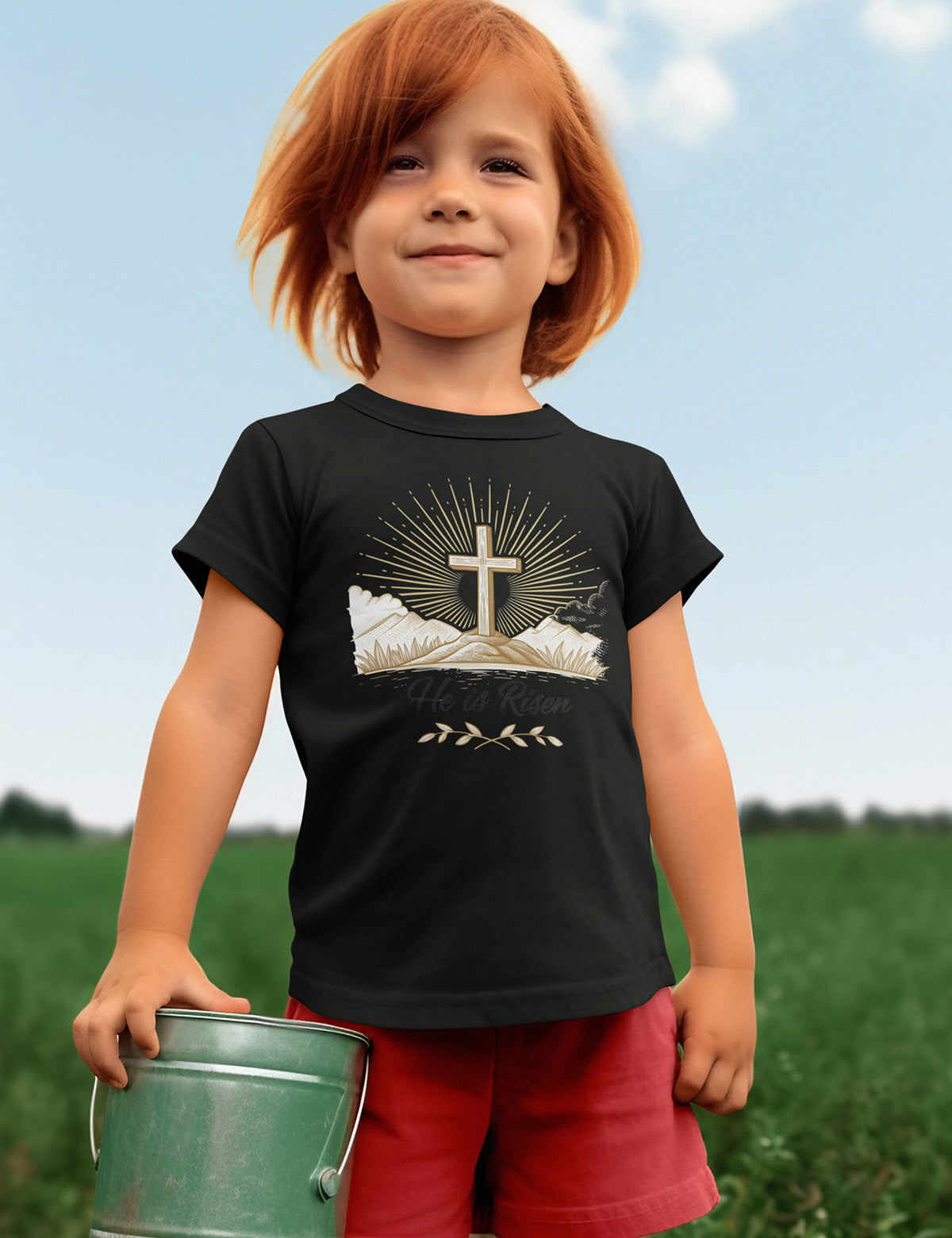 He is Risen Children’s Easter T Shirt