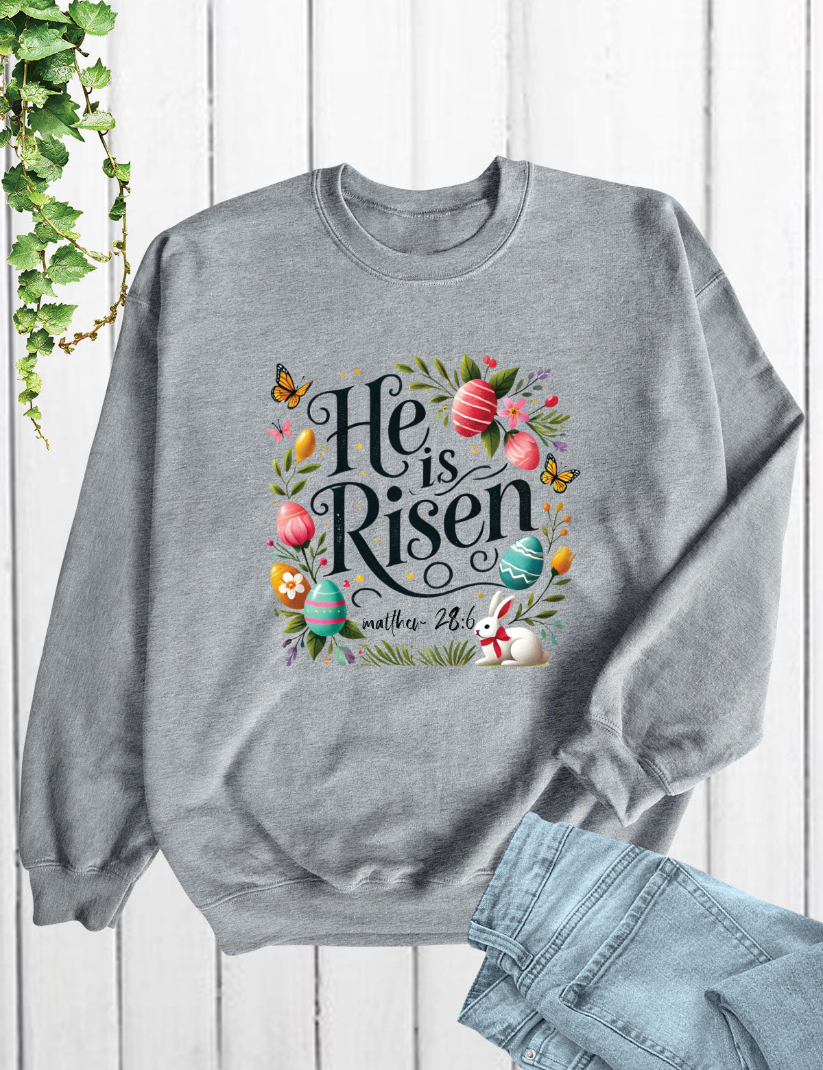He is Risen Easter Long Sleeve Shirts