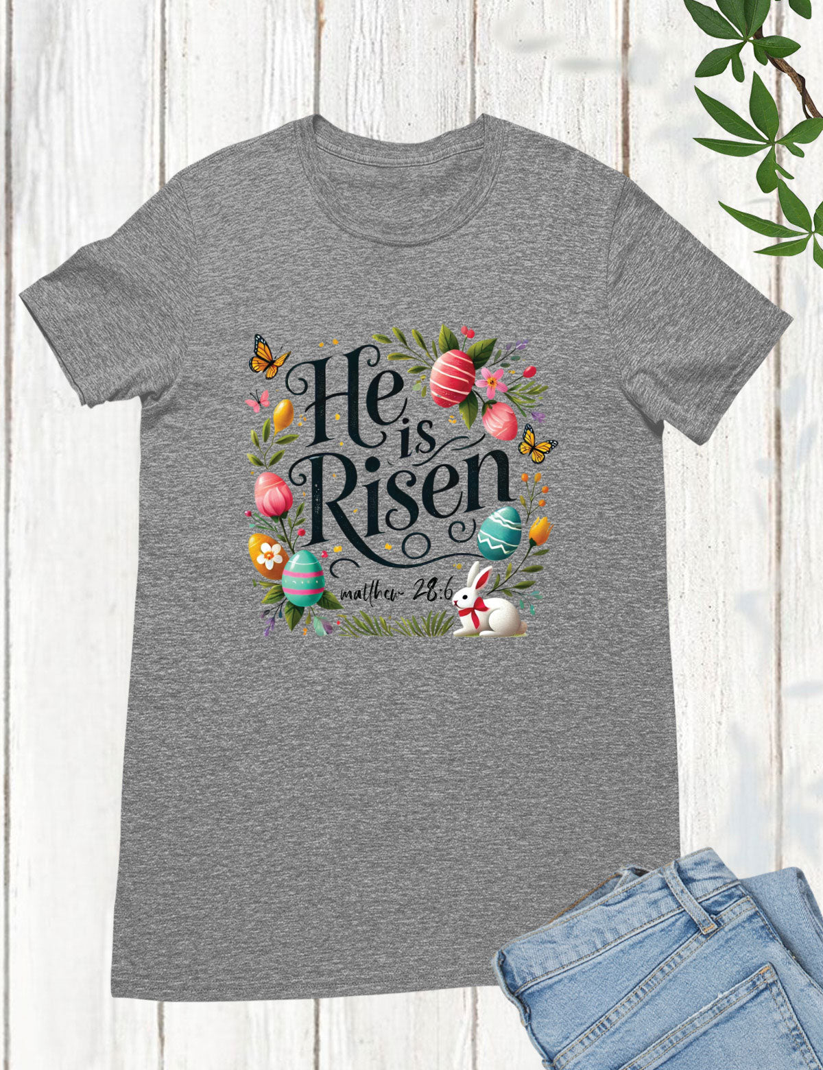 He is Risen Easter Long Sleeve Shirts